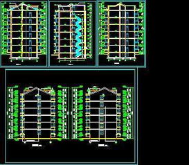 房地產(chǎn)開(kāi)發(fā)中的住宅樓施工圖及戶(hù)型平面圖資源概述